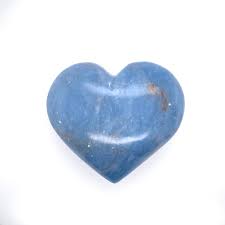 Blue Angelite Heart