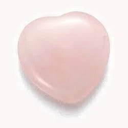 Pink Rose Quartz Heart